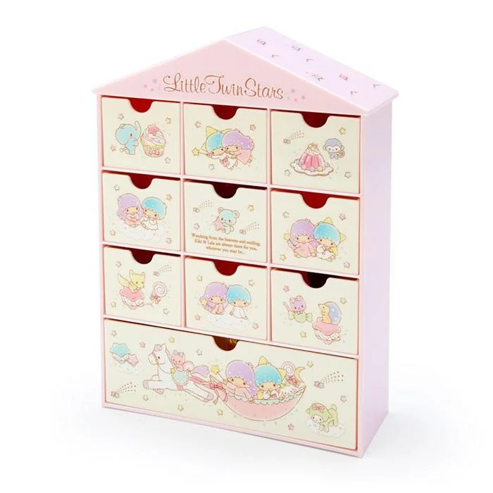 Little twin stars Sanrio advent calendar deals storage chest