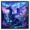 Dragon-14CT Stamped Cross Stitch 45*45cm
