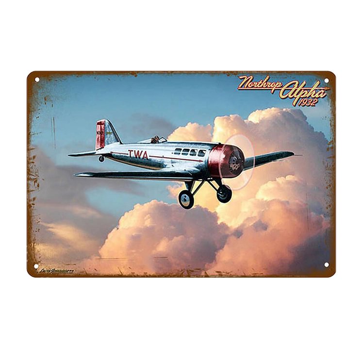 American Classic Airplane Fighter - Vintage Tin Signs/Wooden Signs - 8*12Inch/12*16Inch