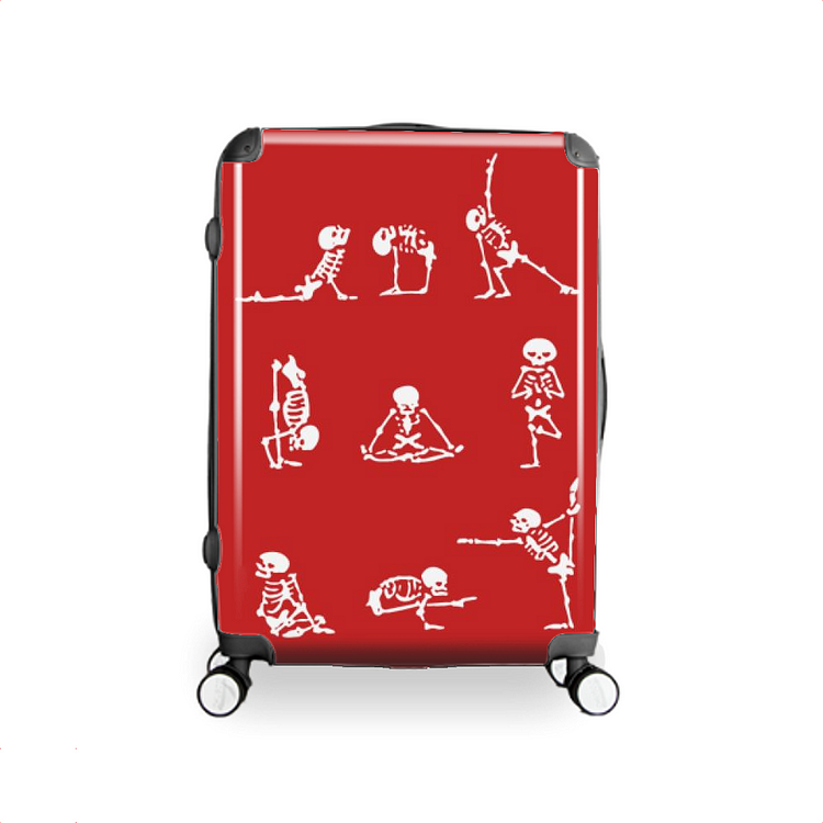 Skeleton Yoga, Yoga Hardside Luggage