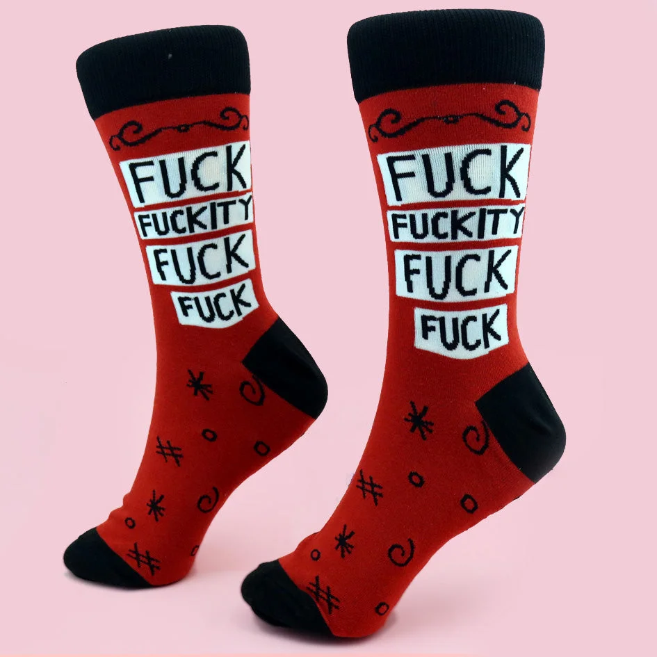 Fuck Fuckity Fuck Fuck Socks