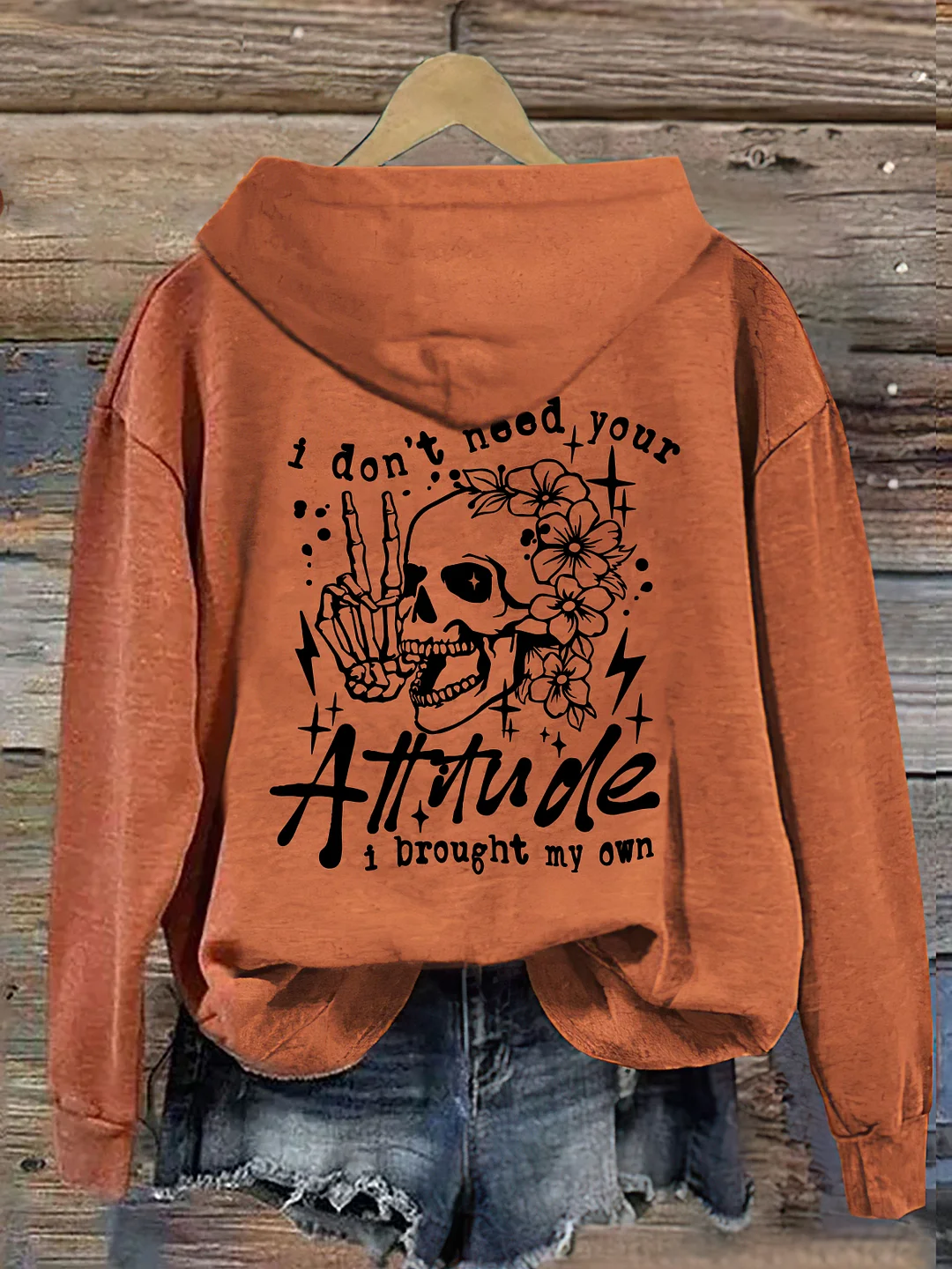 I Don't Need Your Attitude Hoodie
