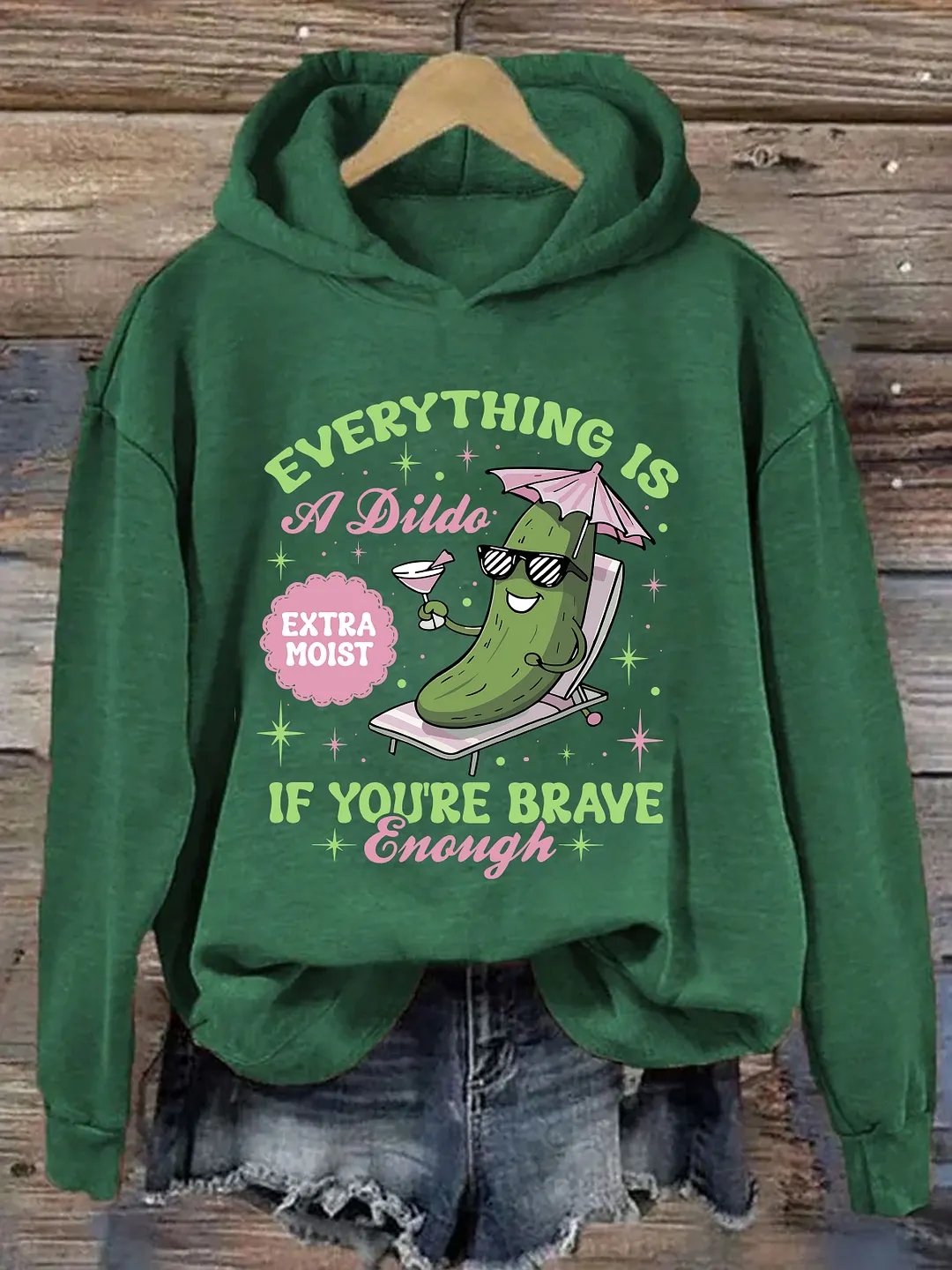 Everything Is If You're Brave Hoodie