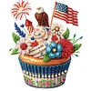 Independence Day Cake - Crystal Rhinestone Diamond Painting