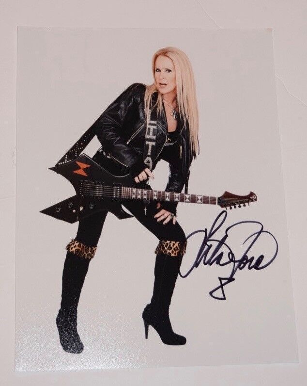 Lita Ford Signed Autographed 11x14 Photo Poster painting The Runaways COA VD