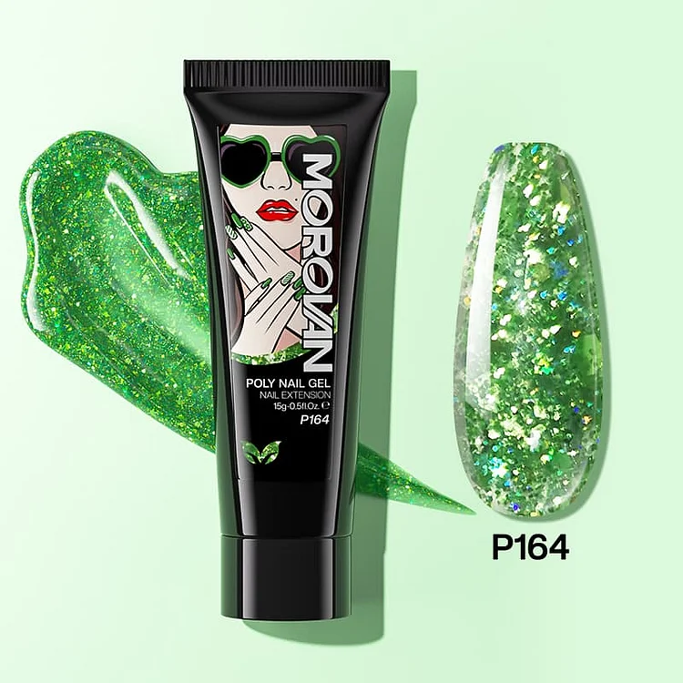 Algae Green Glitter