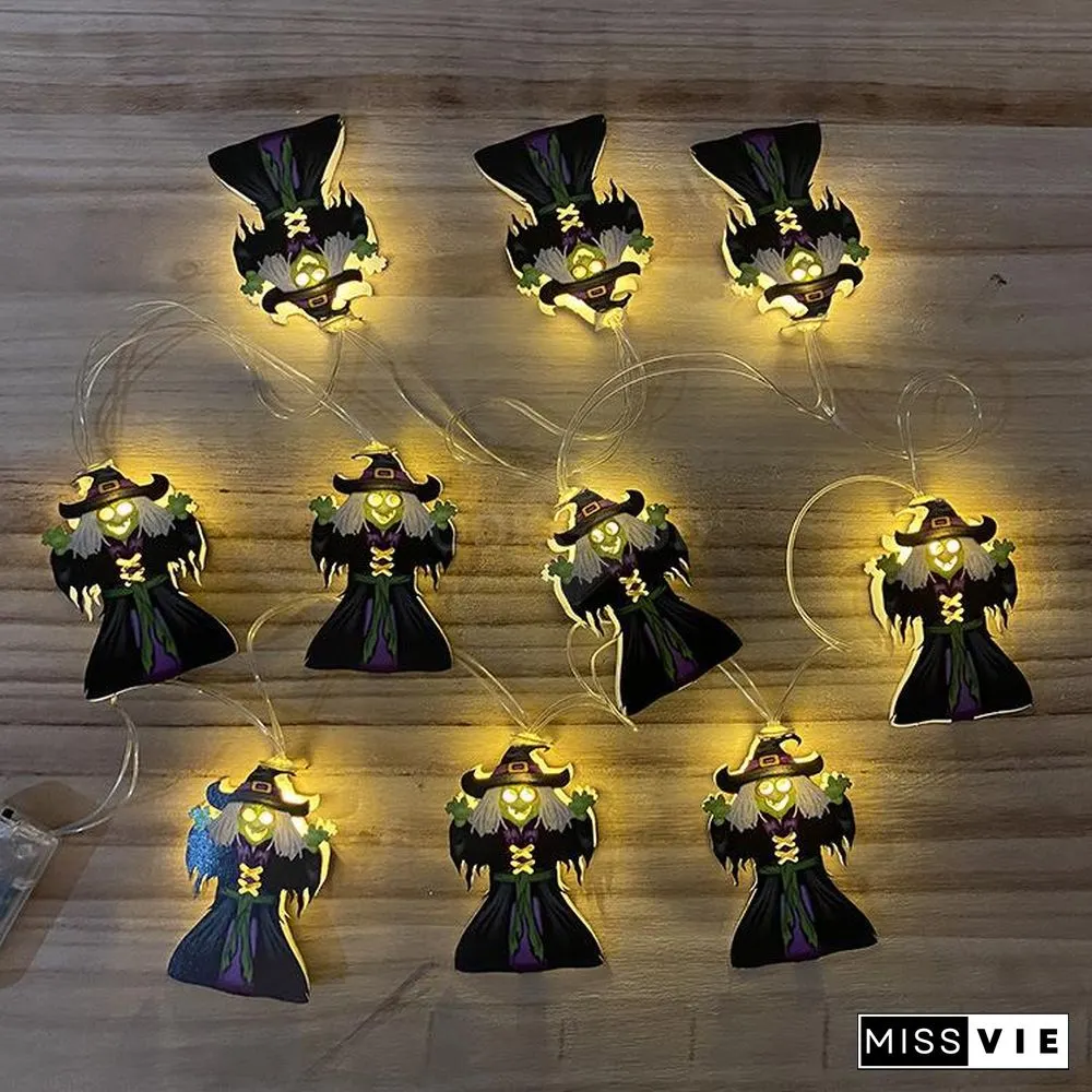 Battery Operated Mini Halloween Themed String Lights