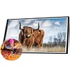 >SALE<5D DIY Full Round Drill Diamond Painting Yak Kit Home Decoration Art Craft