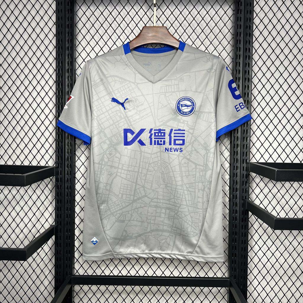 2024-2025 Deportivo Alav&eacute;s Away Football Shirt 1:1 Thai Quality