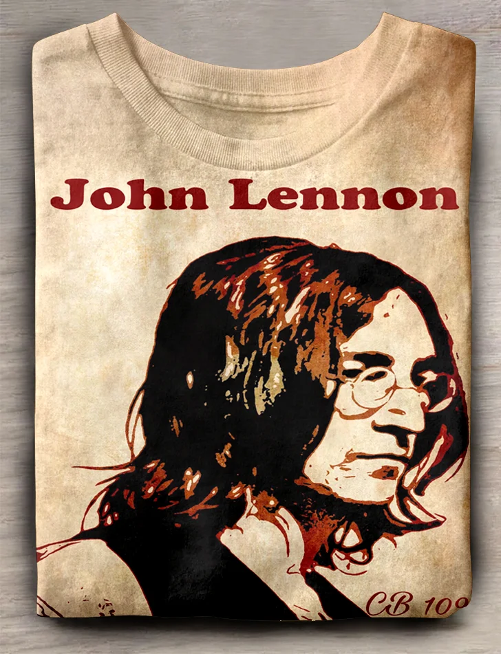 Teecade Teecade John Lennon T-shirt