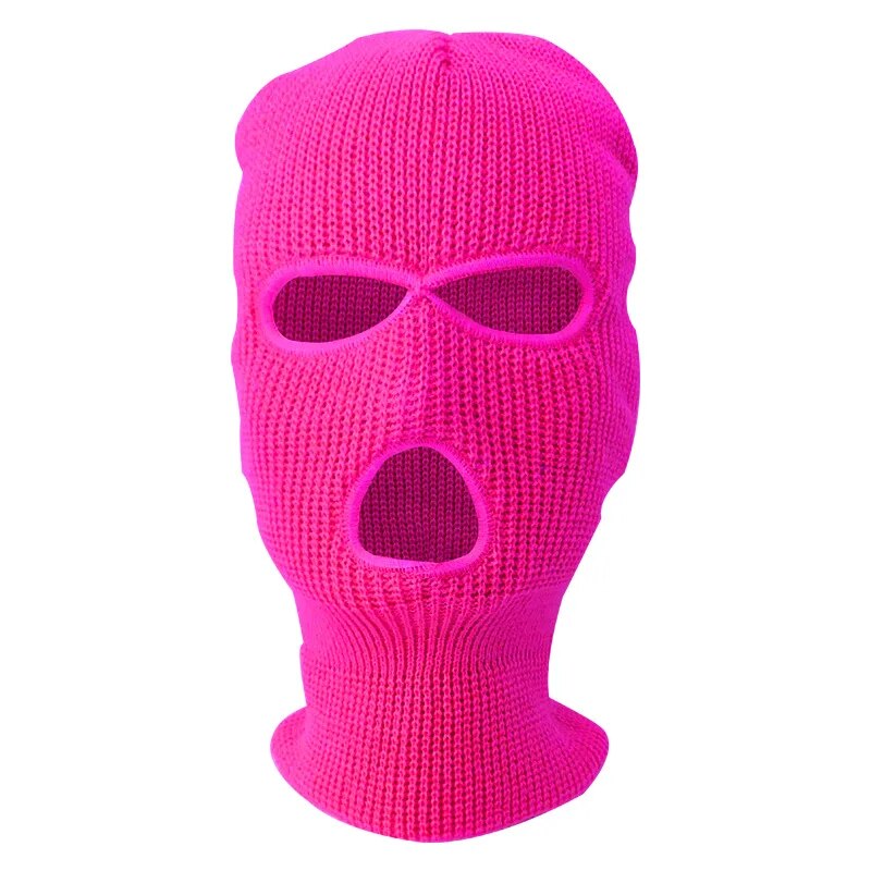 Army Tactical Mask 3 Hole Full Face Mask Ski Mask Winter Cap Balaclava ...