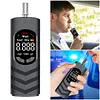 Breathalyzer with LCD Display and 5 Mouthpieces Portable Breath Alcohol Tester