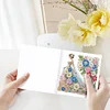 6Pcs Diamond Painting Greeting Card Dress Girl Diamond Handmade Card for Friends
