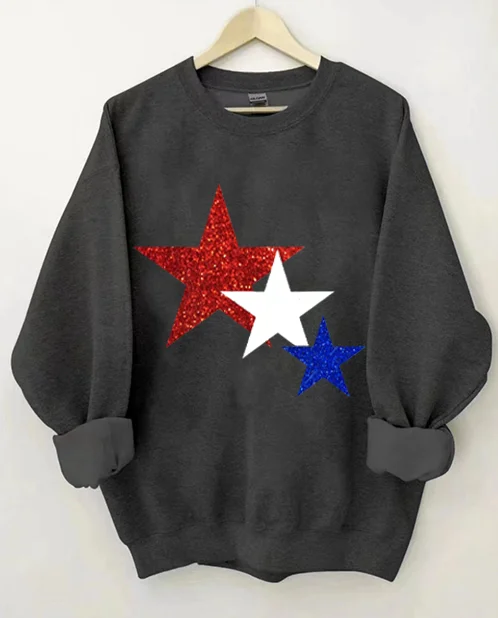 Glitter 4th of July Sweatshirt