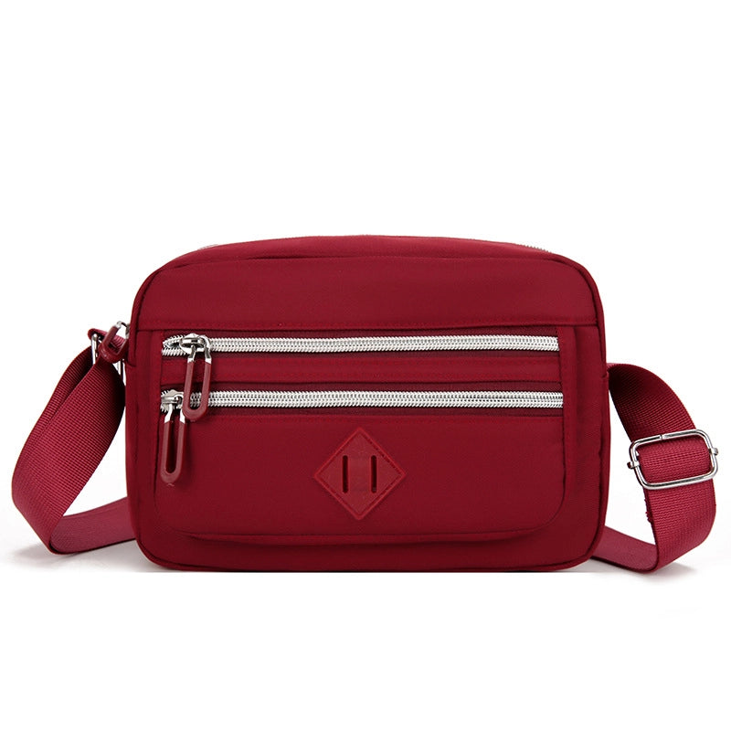 Multi-layer Women’s Bag New Fashion Shoulder Bag Women’s Crossbody Bag Middle-aged And Elderly Mother’s Bag Business Buying Small Shoulder Bag