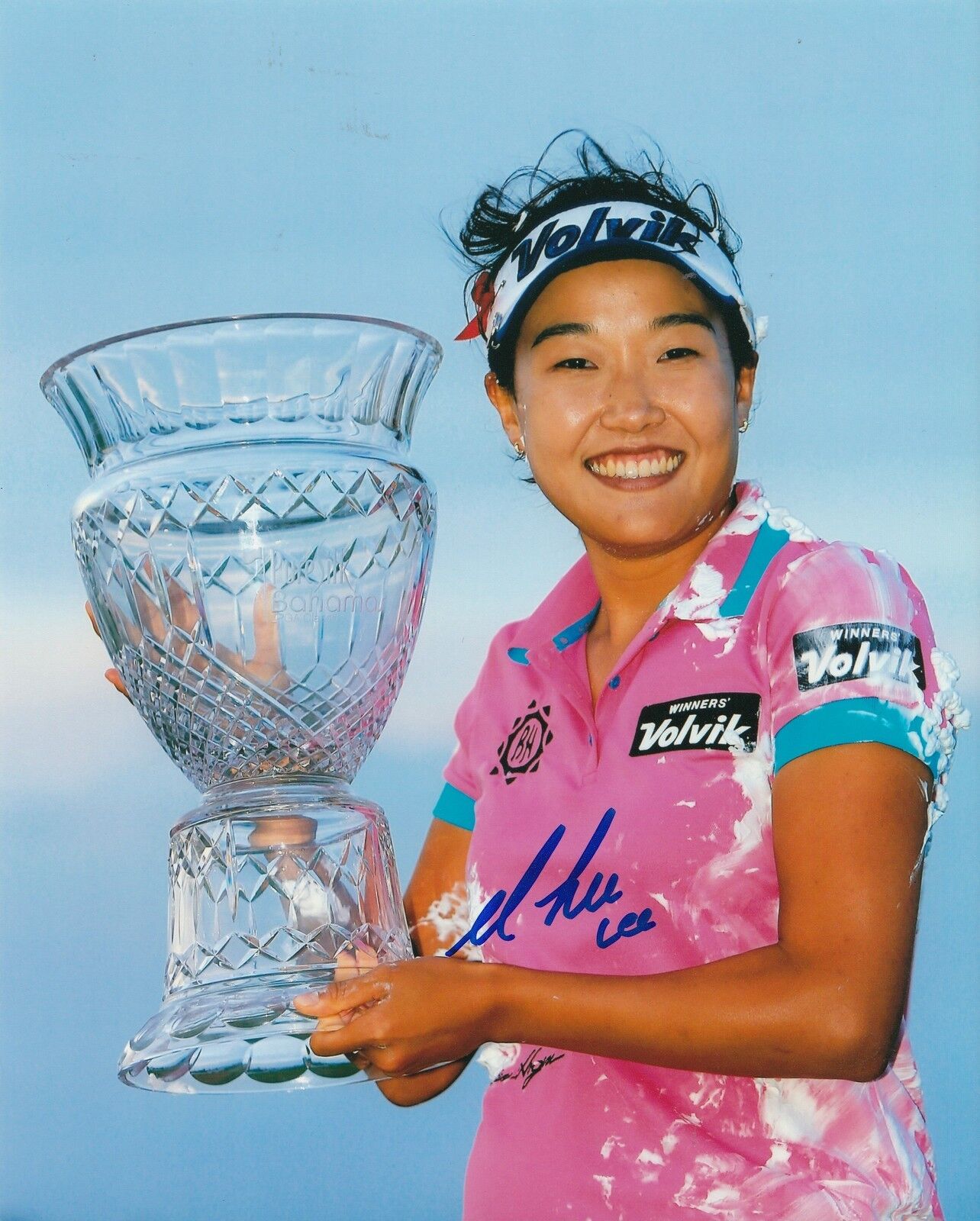 ILHEE LEE signed LPGA *WOMENS* GOLF 8X10 Photo Poster painting W/COA Mizunno Classic