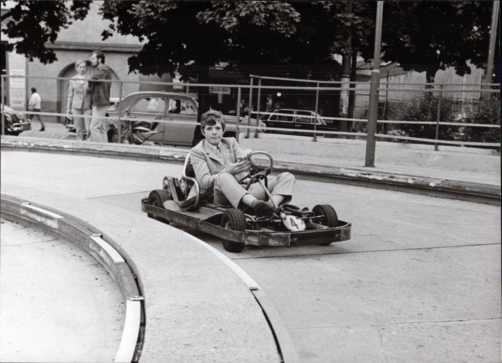 Heintje - Go Kart - Vintage Press Photo Poster painting Norbert Unfried (U-4117