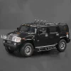 1:18 Hummer H2 Alloy Car Model Realistic Large SUV Off-Road Vehicle Model
