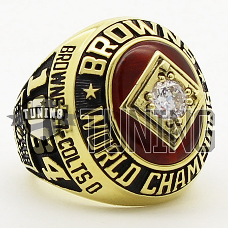 Custom 1964 Cleveland Browns NFL Super Bowl Championship Ring