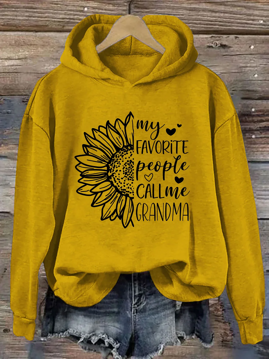 My Favorite People Call Me Grandma Hoodie