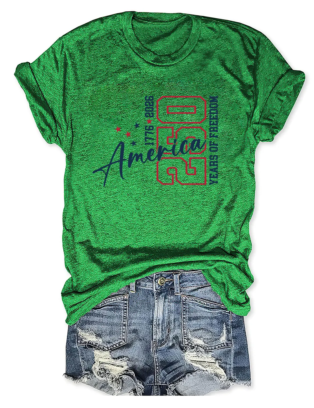 250 Years Of Freedom America 1776-2026 T-shirt