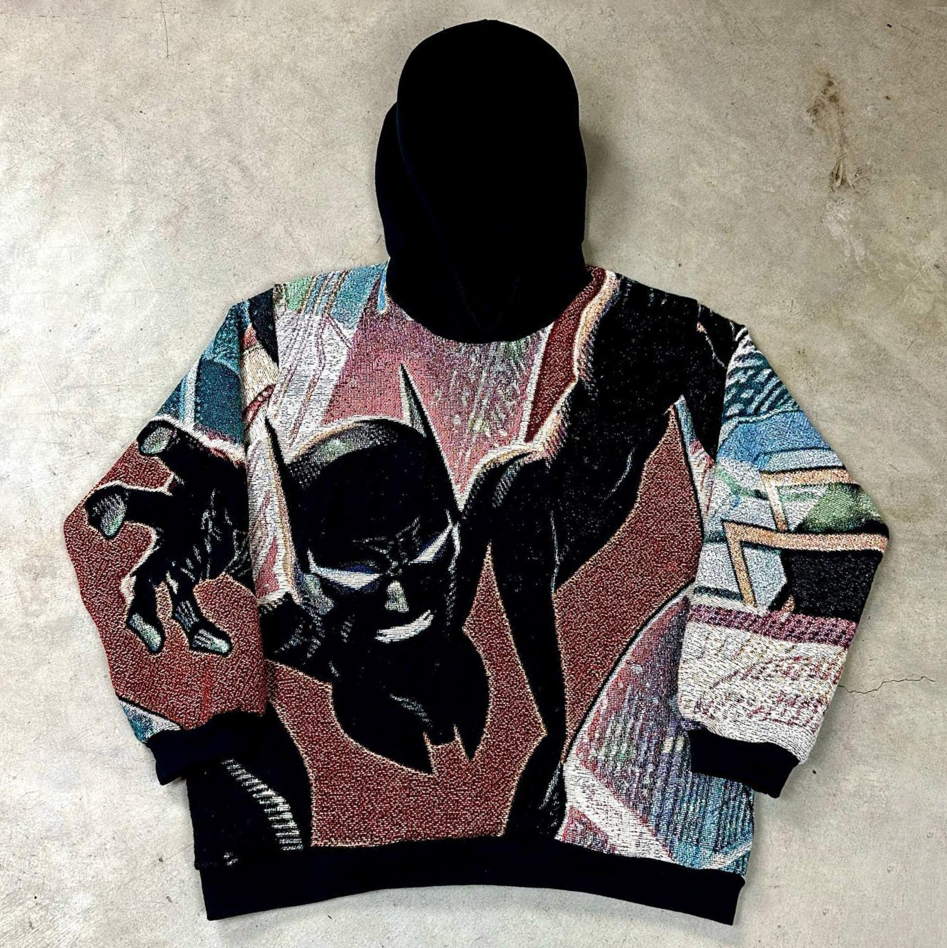 Cartoon Print Long Sleeve Hoodies