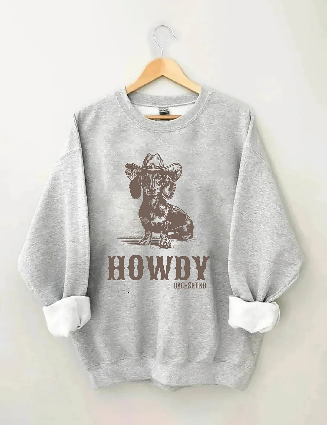 Howdy Dachshund Sweatshirt