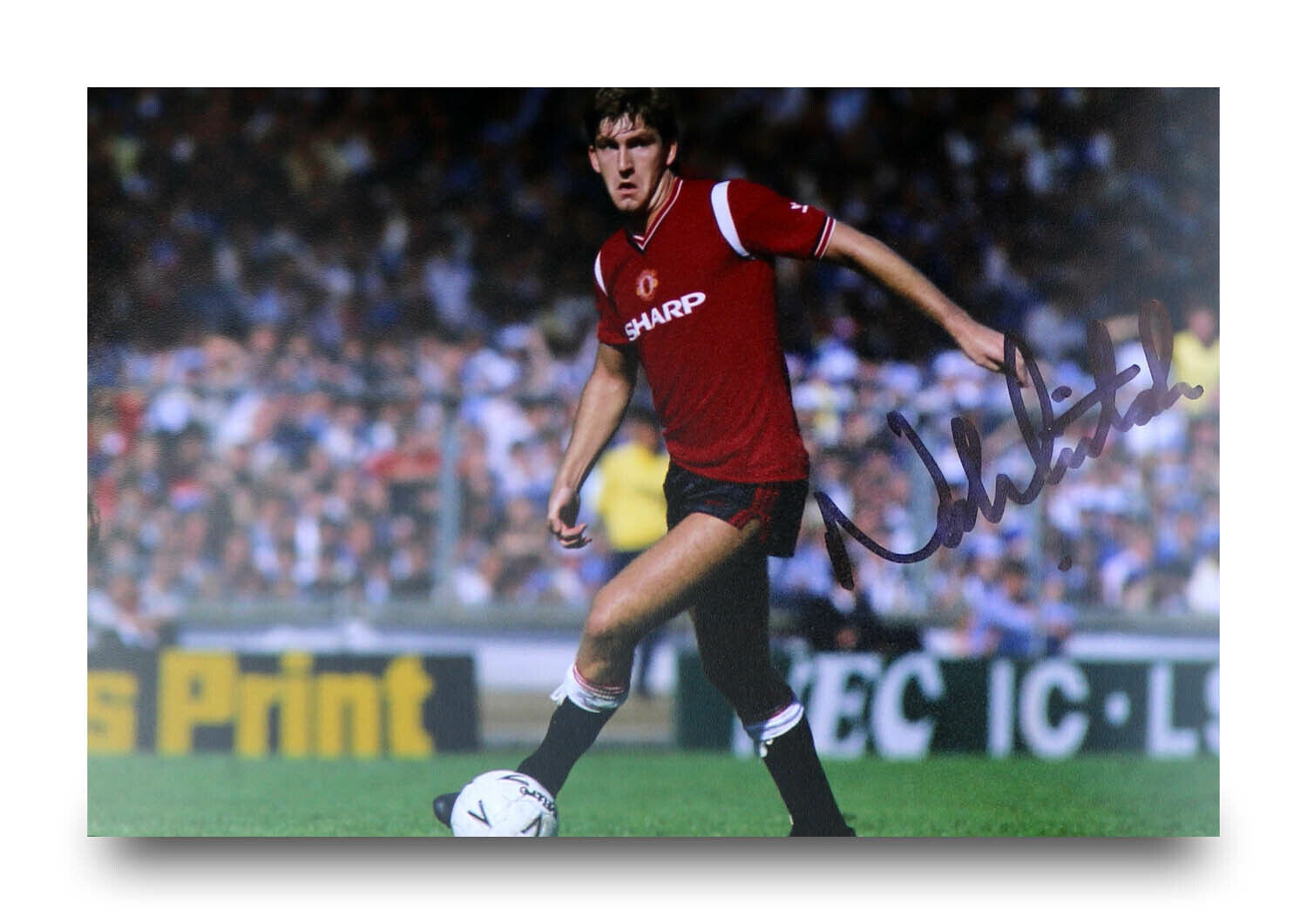 Norman Whiteside Signed 6x4 Photo Poster painting Manchester United Autograph Memorabilia + COA