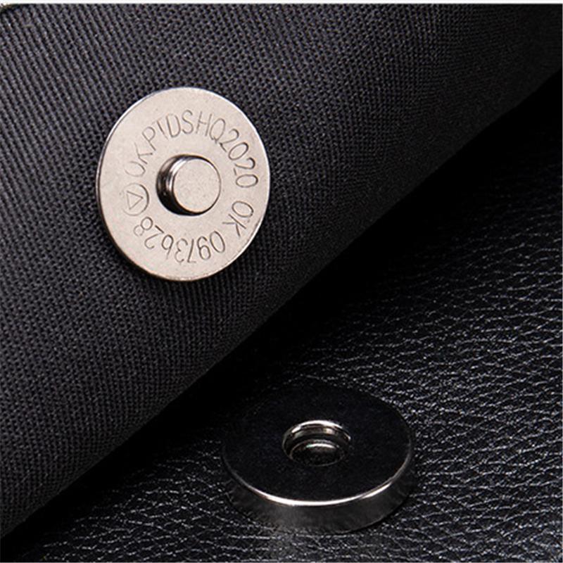 Mens Layered Vintage Waterproof Durable Large Capacity Leather Business Briefcase