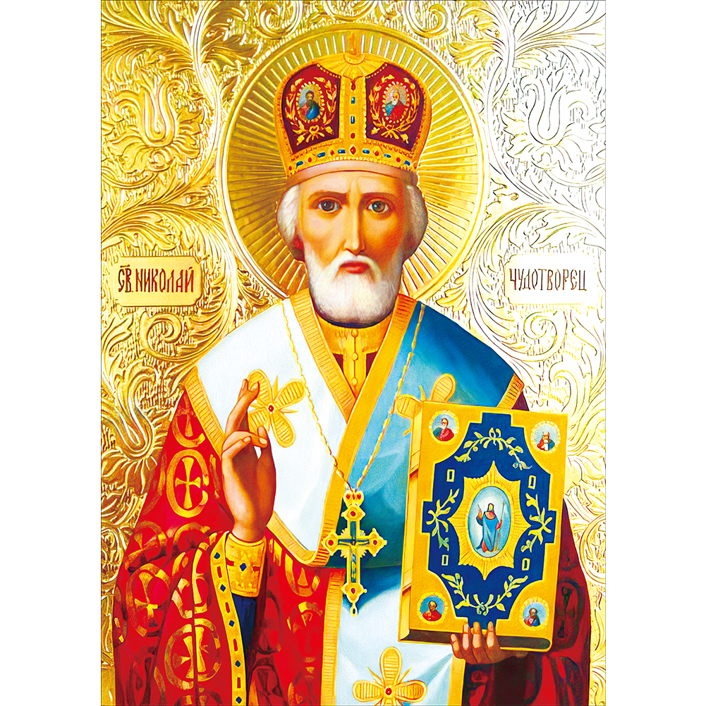 

30*40CM - Special Shaped Diamond Painting - Religious Idol, 501 Original