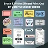 Thermal Label Printer Bluetooth-Compatible Wireless Self-adhesive Label Maker