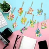 >SALE<10PCS Double Sided Special Shape Diamond Art Keyring (Flower Fairy)