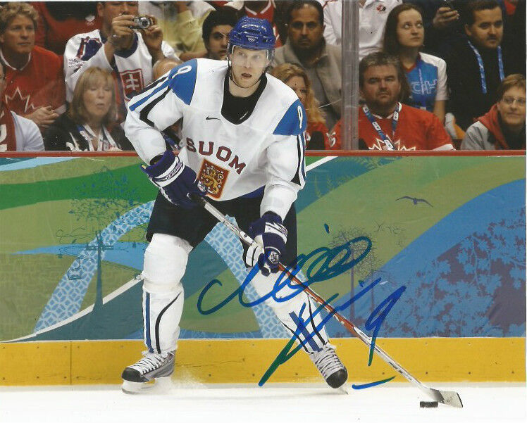 Finland Mikko Koivu Signed Autographed 8x10 Photo Poster painting COA