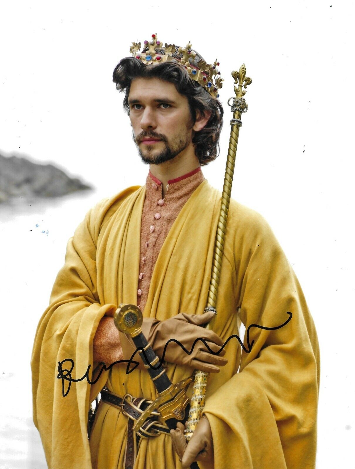 Ben Whishaw Signed The Hollow Crown 10x8 Photo Poster painting AFTAL