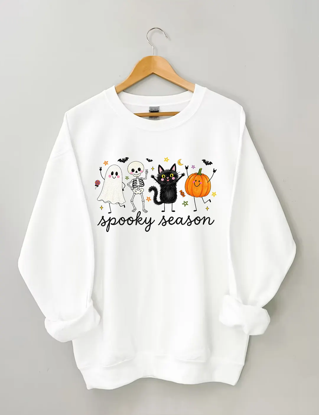 Funny Spooky Season Halloween Ghosts Sweatshirt