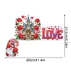 Valentines Day Castle Diamond Painting Door Corner Decor 5D DIY Wood Door Topper
