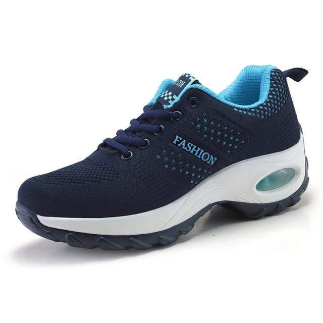 Women Platform Shoes Breathable Lightweight Sneakers For Cushion Woman