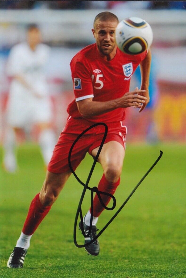 MATTHEW UPSON SIGNED 6X4 Photo Poster painting - ENGLAND FOOTBALL AUTOGRAPH 1.