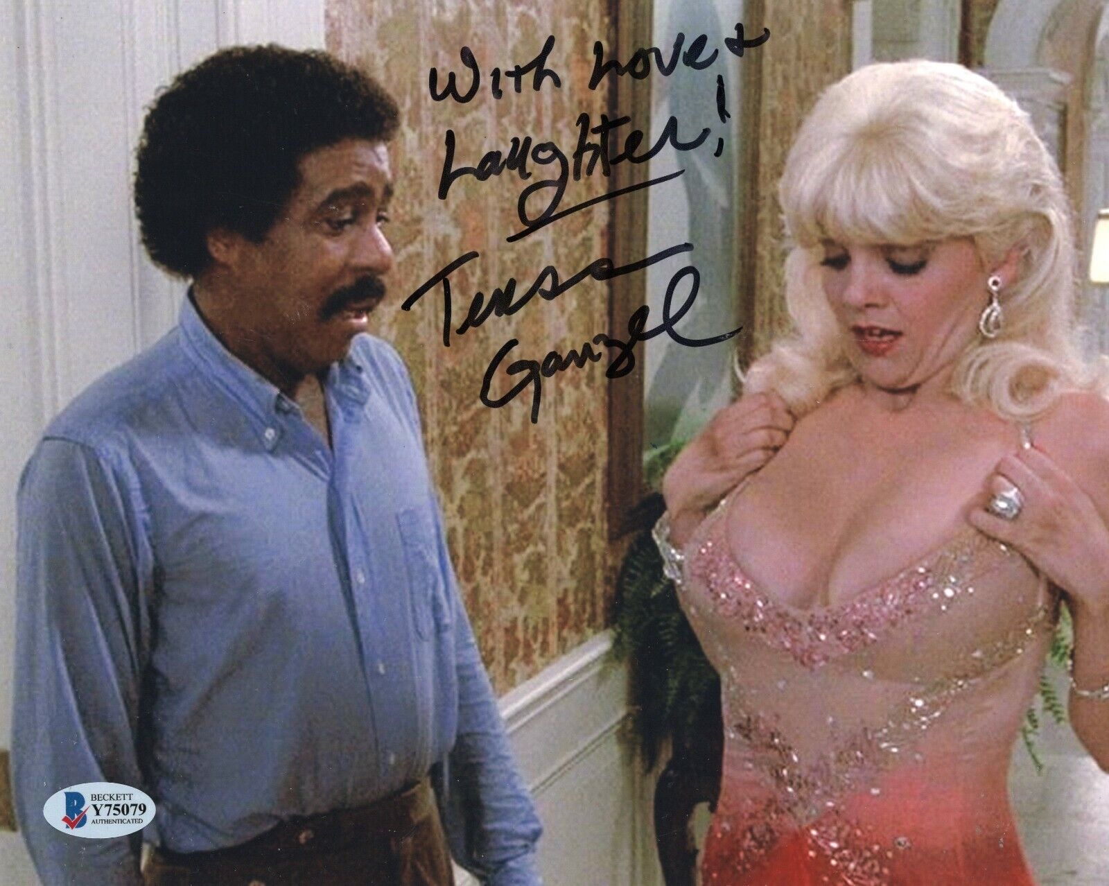 Teresa Ganzel Signed 8x10 Photo Poster painting w/Beckett COA Y75079 The Toy Movie Fancy