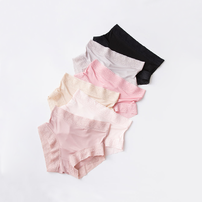 Shorty en soie dentelle 6 pièces-Soie Plus