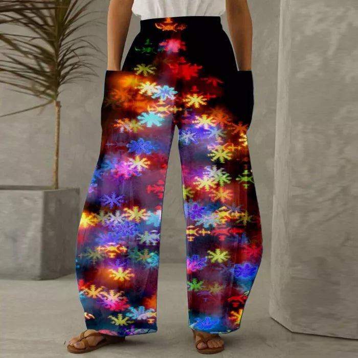 Christmas Printed  Pants