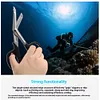Emergency Scissors Ergonomic Bandage Shears for Underwater Escape (Black)