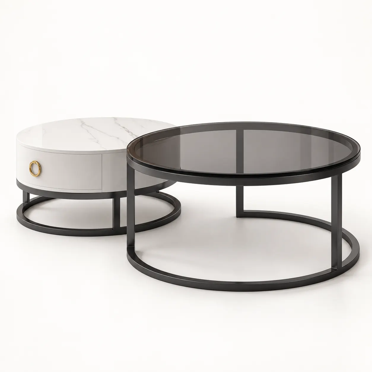 Coffee Table 159303 — white studio view