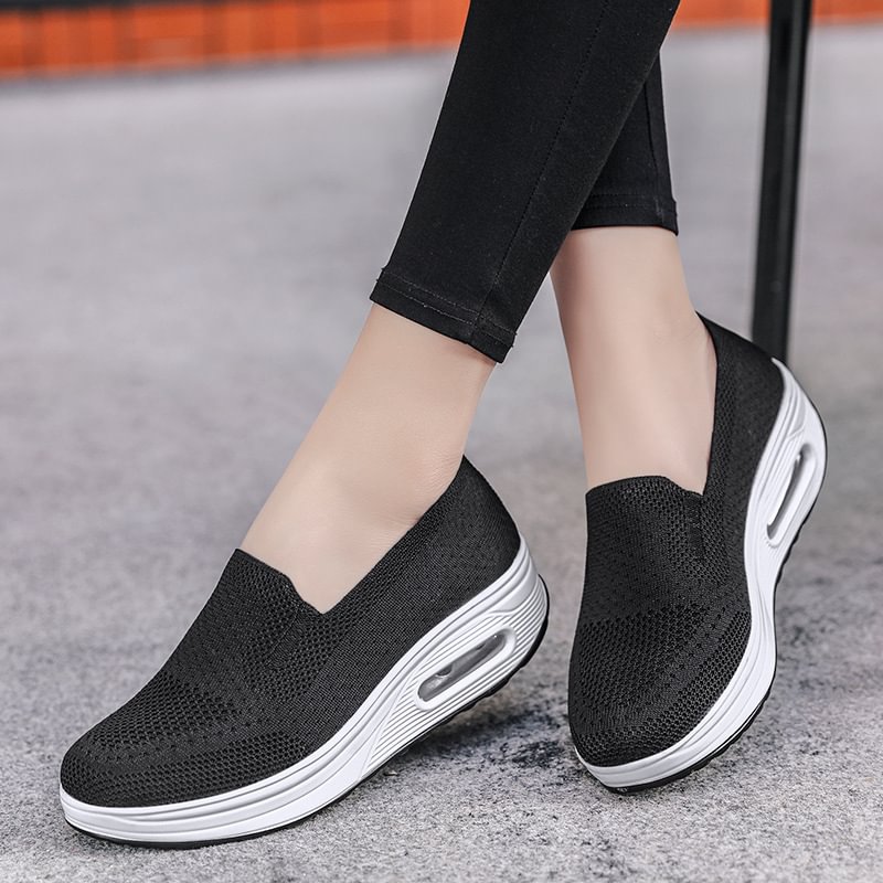 Orthopaedic Sneakers-Mesh Casual Slip-On Sport Shoes Runing Platform Shoes