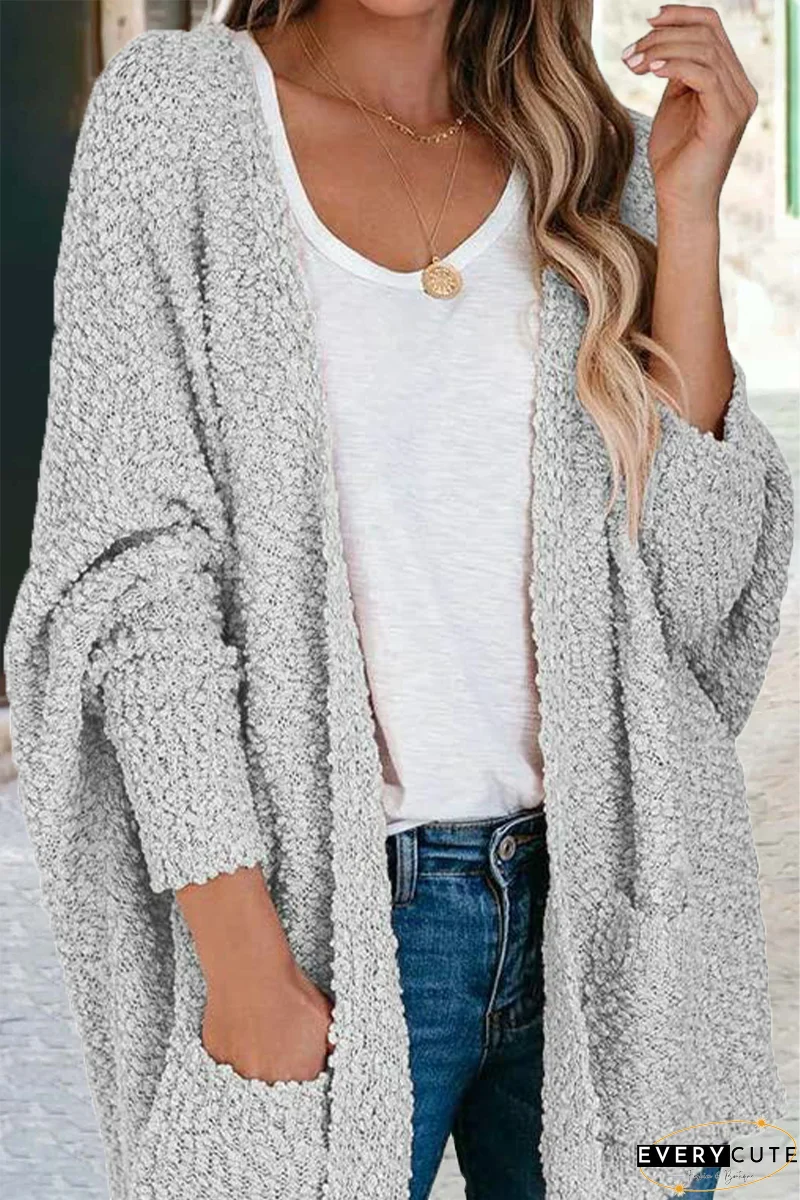 Casual Daily Comfy Bat Sleeve Cardigan(5 Colors)