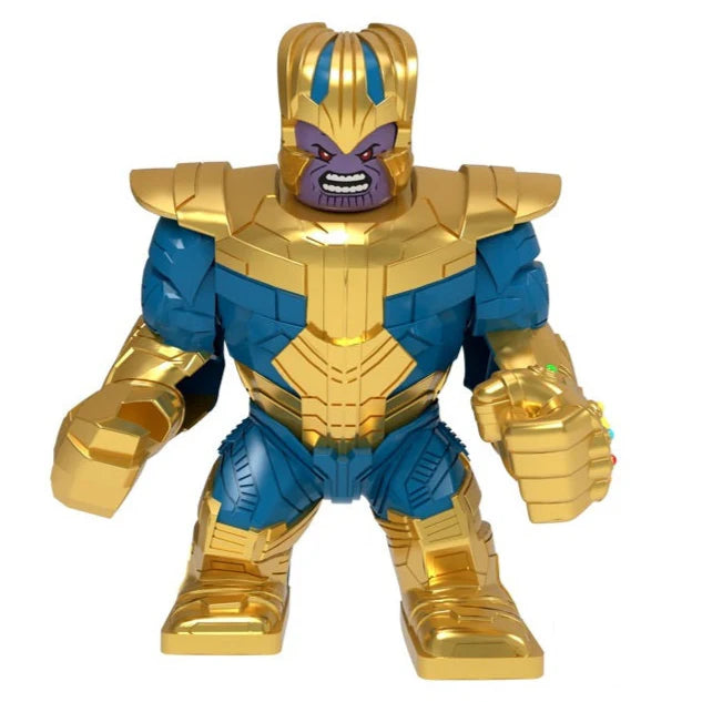 Thanos (Endgame) Custom Marvel Superhero Large Minifigure Minifigure Bricks monstertoys