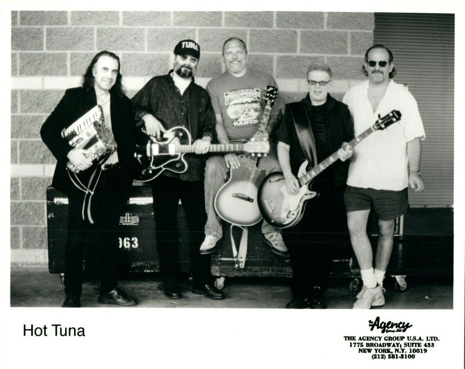 HOT TUNA Blues Rock Music Band 8x10 Promo Press Photo Poster painting The Agency Group USA