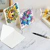 6 stücke sun diy diamant kunst grußkarten dankkarten und feiertagssegen
