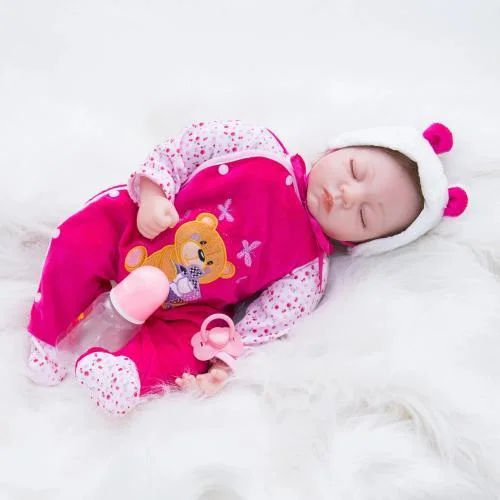 22" Little Maria Full Silicone Reborn Baby Doll Girl - Reborn Shoppe