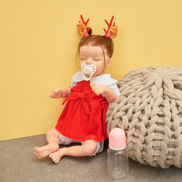 20"- 22" Cute Reborn Doll Outfit Red Skirt - Reborn Shoppe